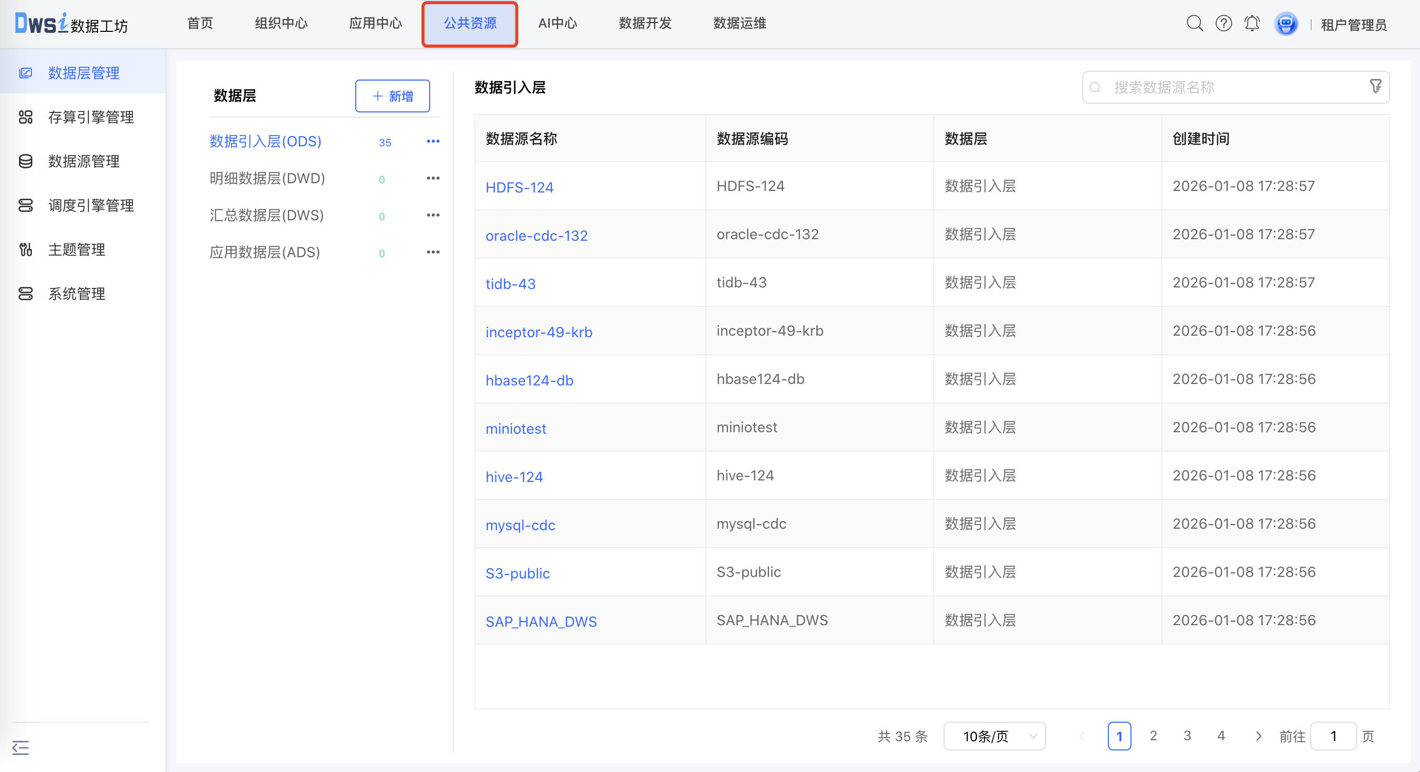 管理控制台