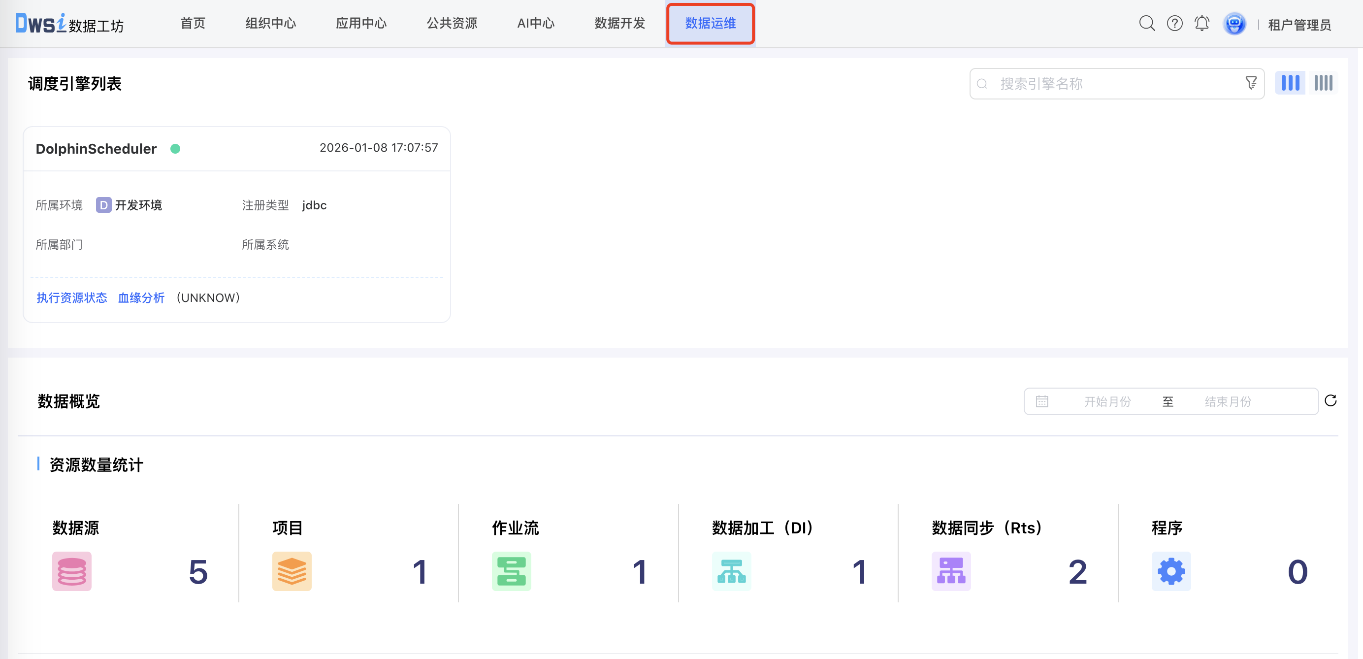 管理控制台