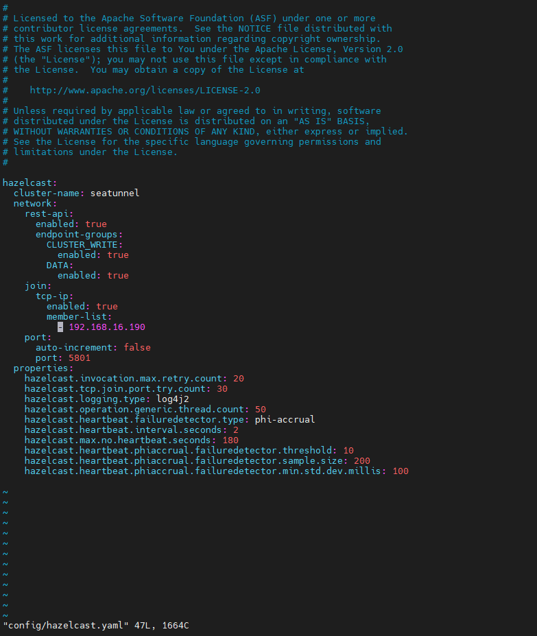 hazelcast.yaml