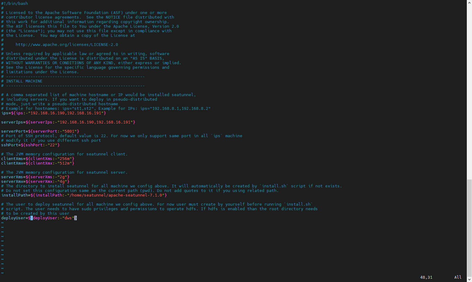install_env_seatunnel